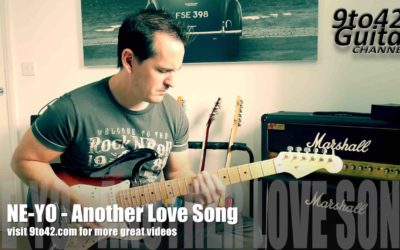 Funk Guitar Lesson Another Love Song by Ne-Yo