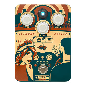 Orange Getaway Driver Overdrive Pedal Review