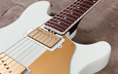 Music Man Valentine ivory white