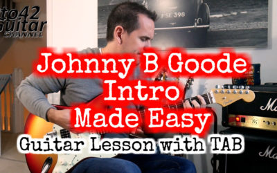 Johnny B Goode Intro Lesson
