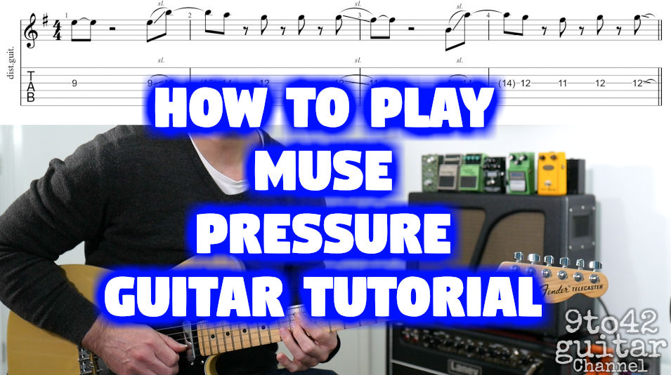 MUSE Pressure Guitar Lesson