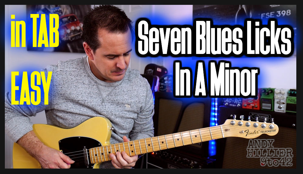 7 Easy Blues Licks in A