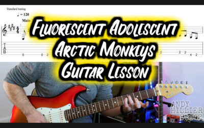 Arctic Monkeys Fluorescent Adolescent Guitar Lesson TAB