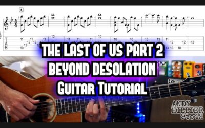 The Last of Us 2 - Take On Me (Ellie) Guitar Tutorial 